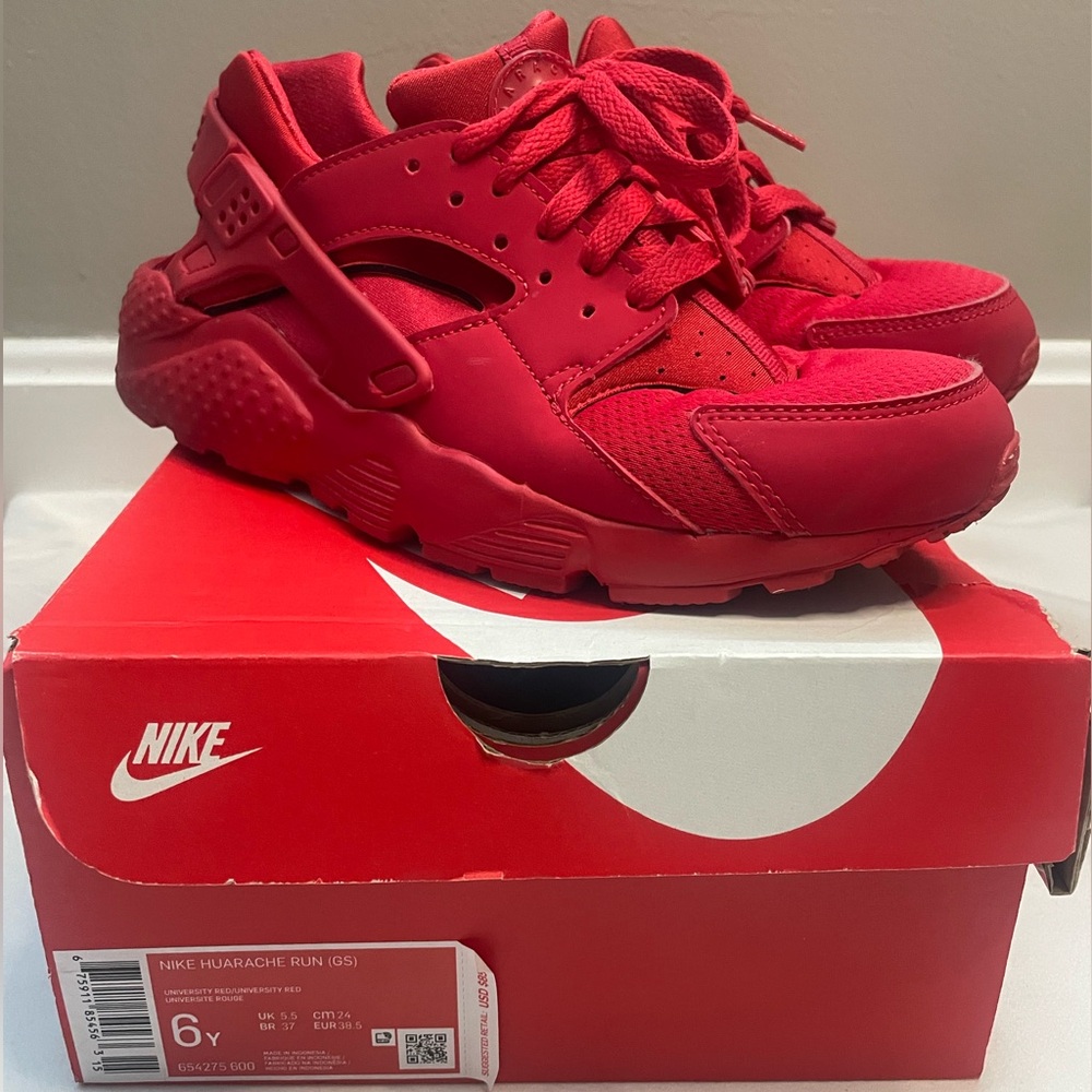 Nike Air Huarache Red Women’s Shoes